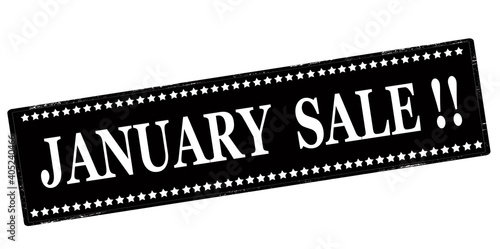 January sale