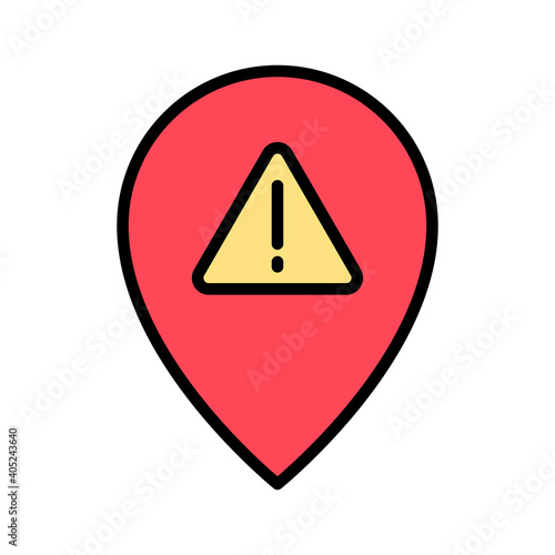 Location Alert Icon
