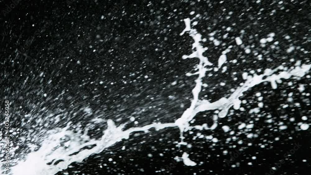 Super slow motion of Champagne explosion, opening champagne bottle closeup. Super slow motion of Champagne explosion, opening champagne bottle closeup.