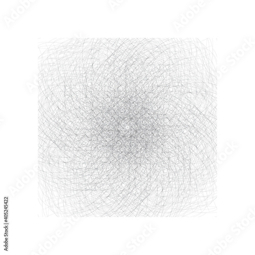 Spider web on a white background, vector illustration	
