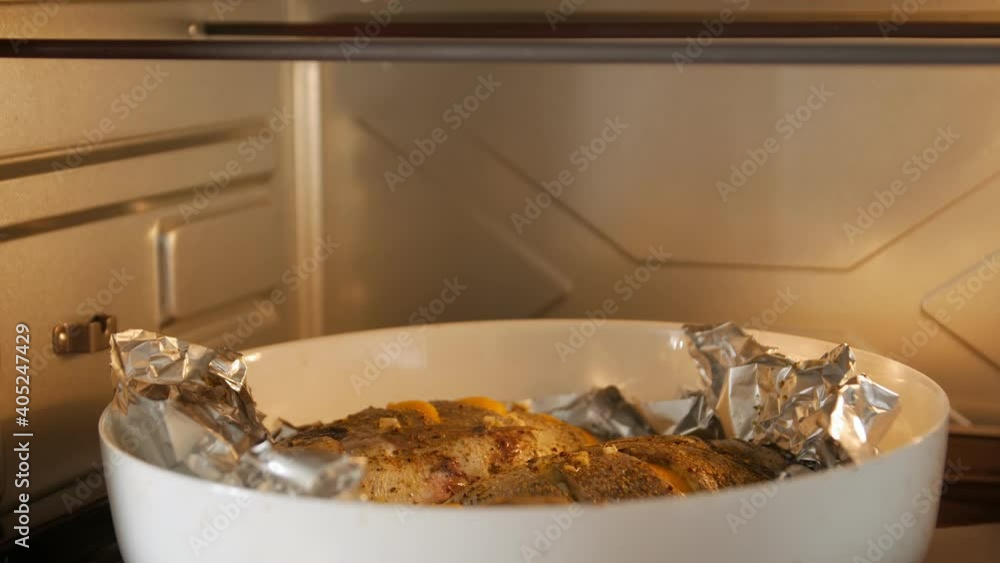 Baking fish in oven Dorado in foil Baking fish in oven Dorado in foil