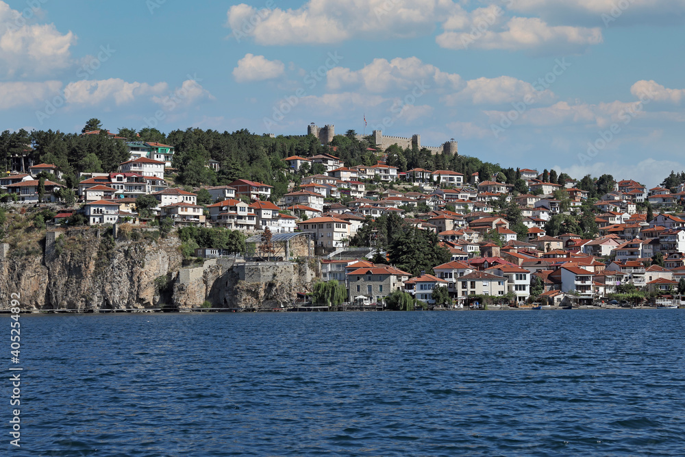 Ohrid city and Samuel fortress Macedonia