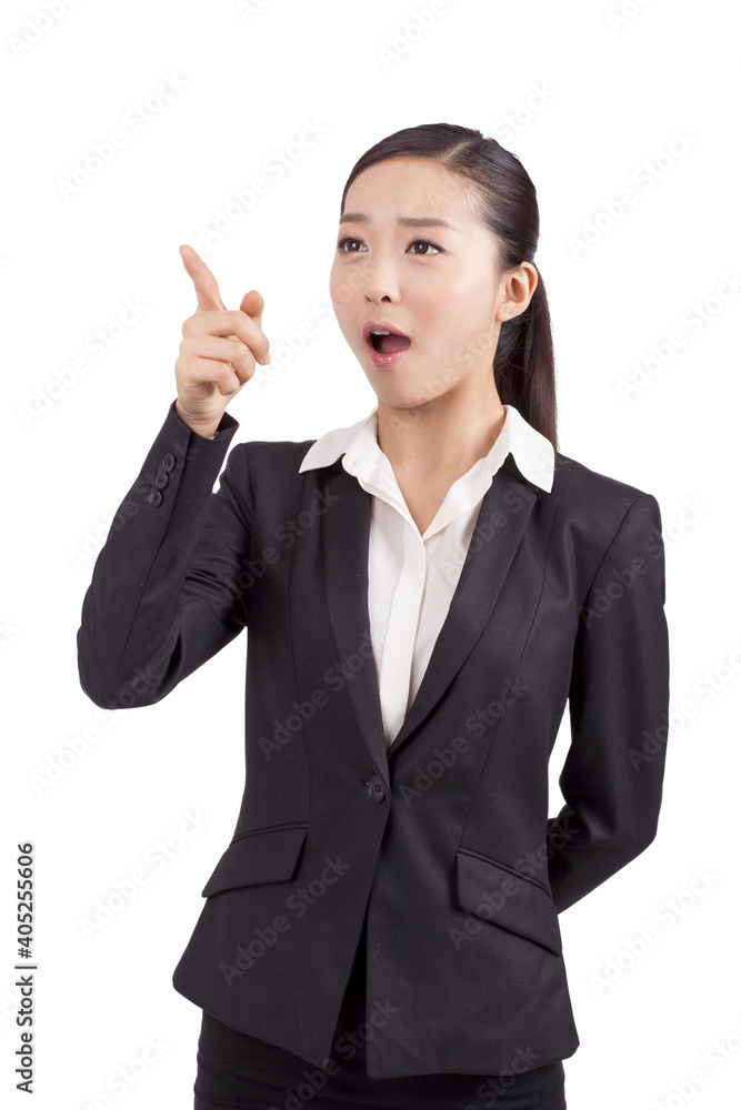 Portrait of a happy young business woman Portrait of a happy young business woman