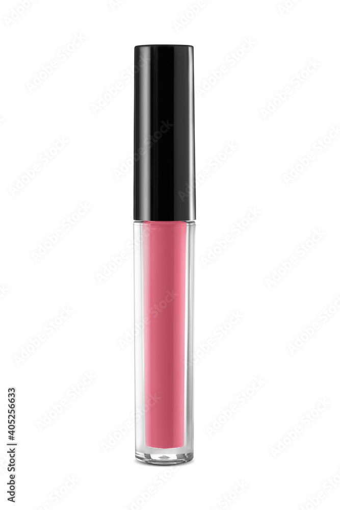 Pink lip isolated on white background Pink lip isolated on white background