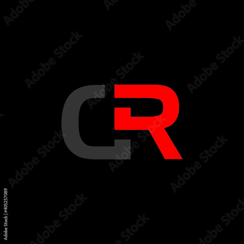 abstract and monogram letter logo design
