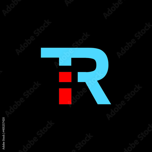 abstract and monogram letter logo design