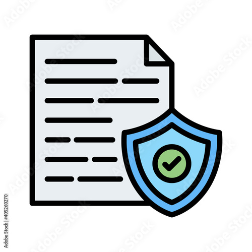 Secure Document Icon