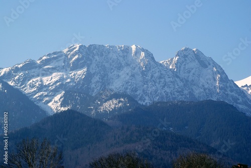 Giewont, Tatras Polish mountains, panorama