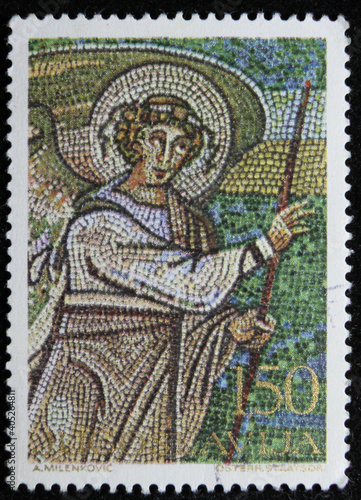 Isolated Yugoslovia stamp