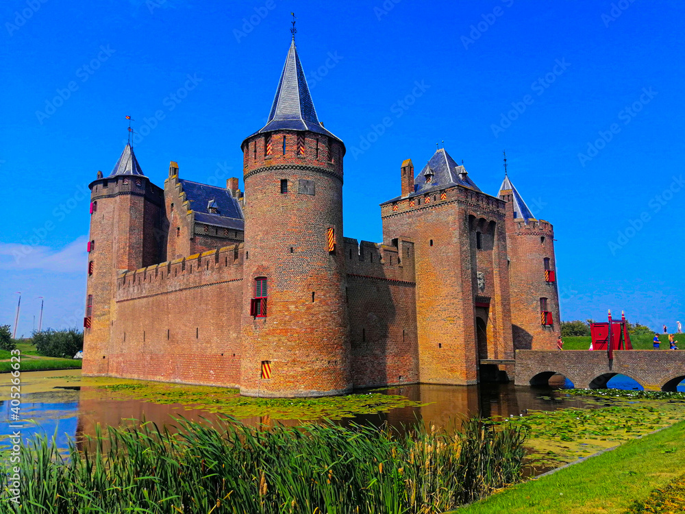 Muiderslot castle in Netherland