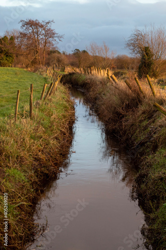 river in the countryside