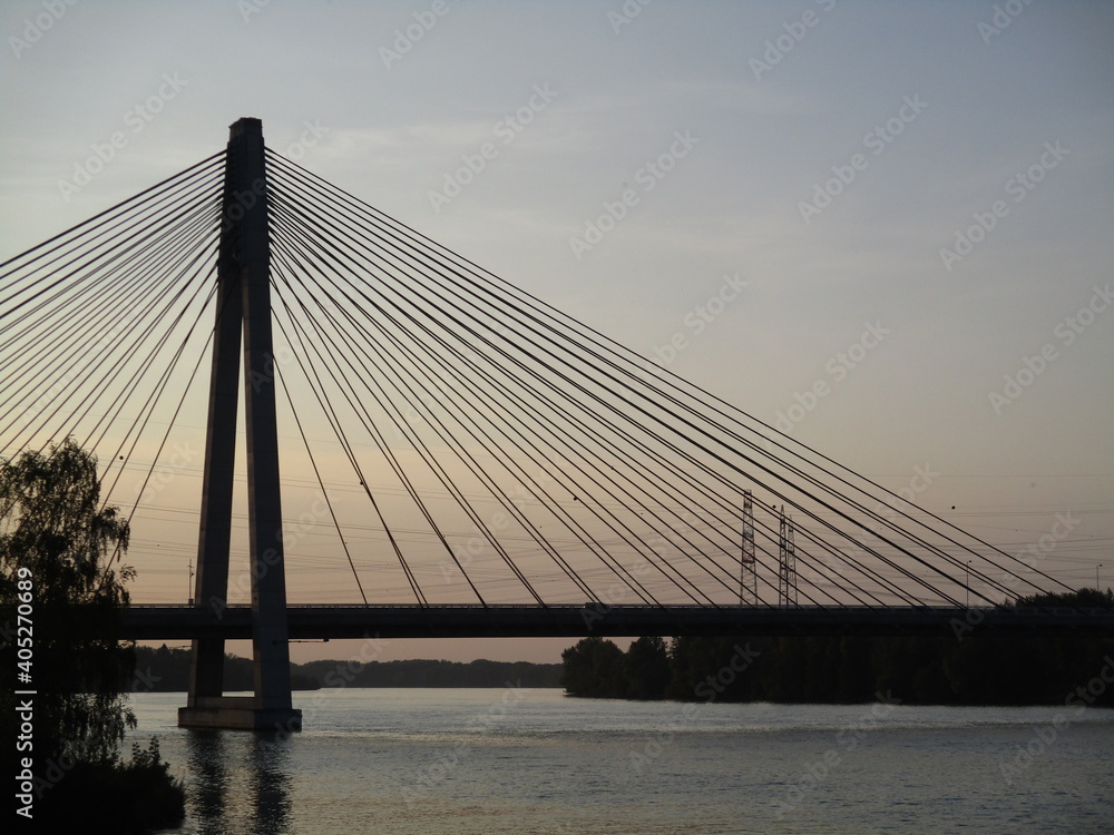 Fototapeta premium Rosenbrücke Tulln Detail
