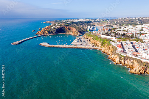 Aerial from Albufeira in the Algarve Portugal photo