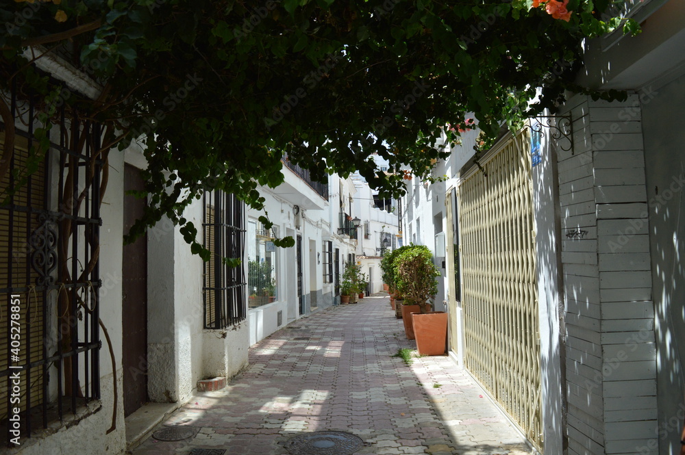 Obraz premium Streets of Malaga, Spain