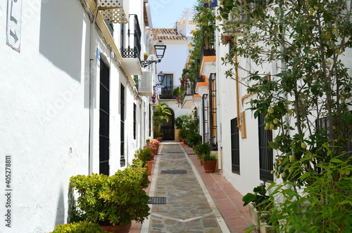 Alley in Malaga  Spain