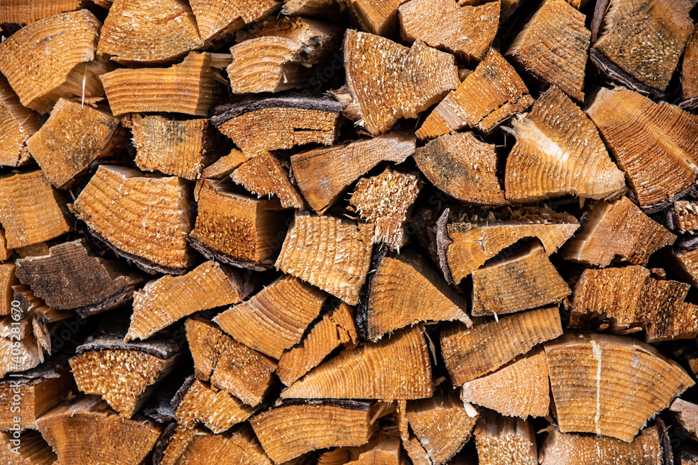 Firewood arranged neatly. Texture for backgrounds. Firewood arranged neatly. Texture for backgrounds.