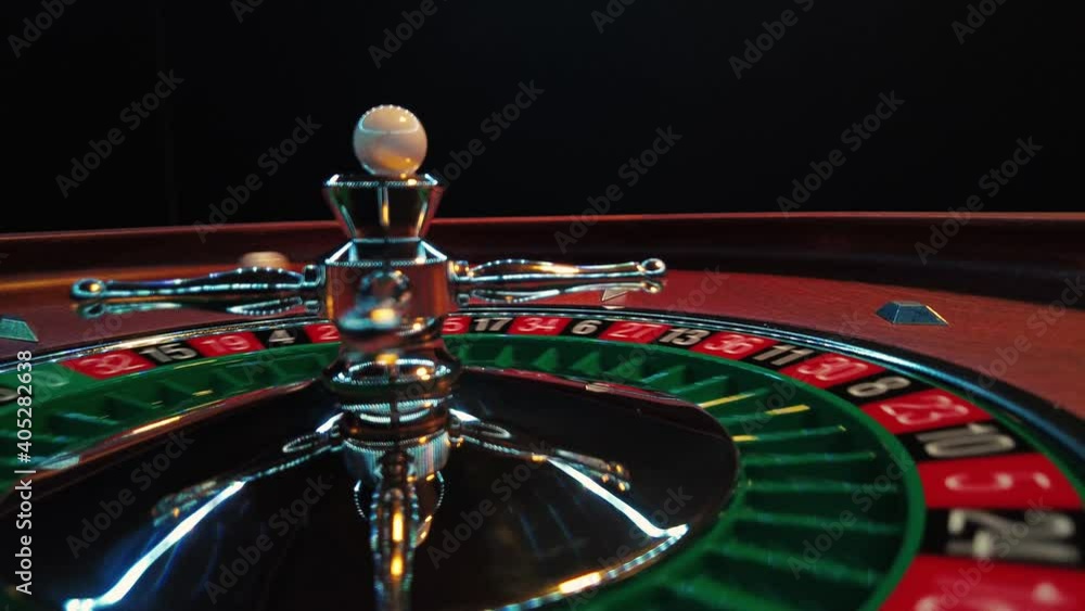 Roulette table close up at the Casino Roulette table close up at the Casino