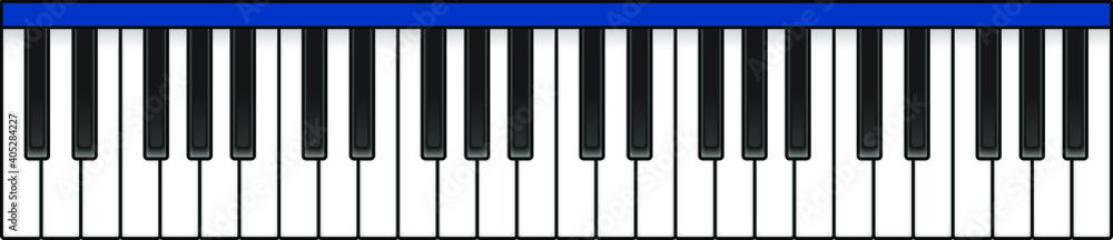 Keys from an electronic keyboard / digital piano. Keys from an electronic keyboard / digital piano.