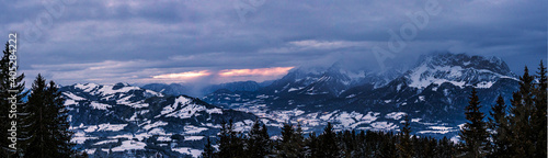 Winterlandschaft St.Johann in Tirol am Harschbichl Kitzbüheler Horn