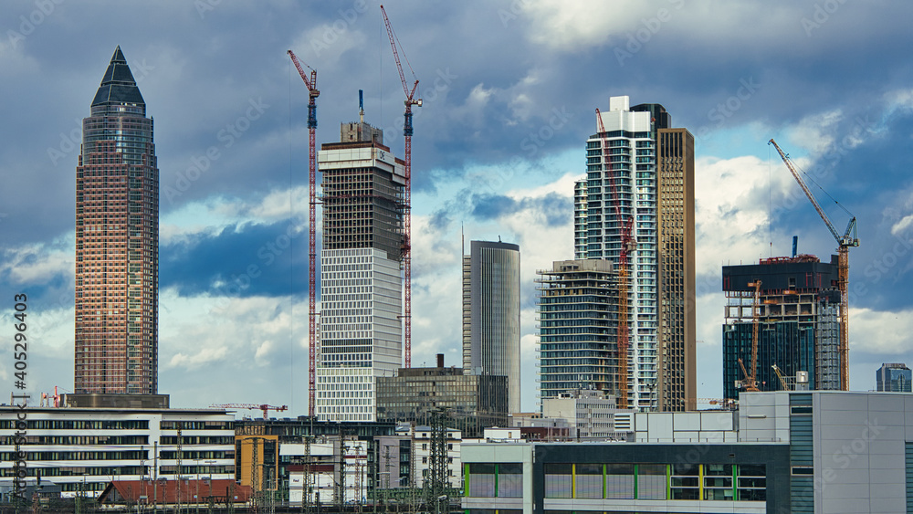 Frankfurt in Bau