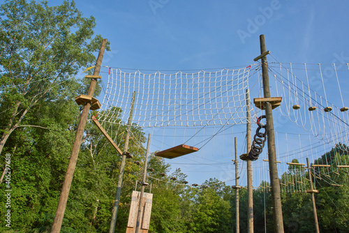 Obraz na plátne High Ropes Course