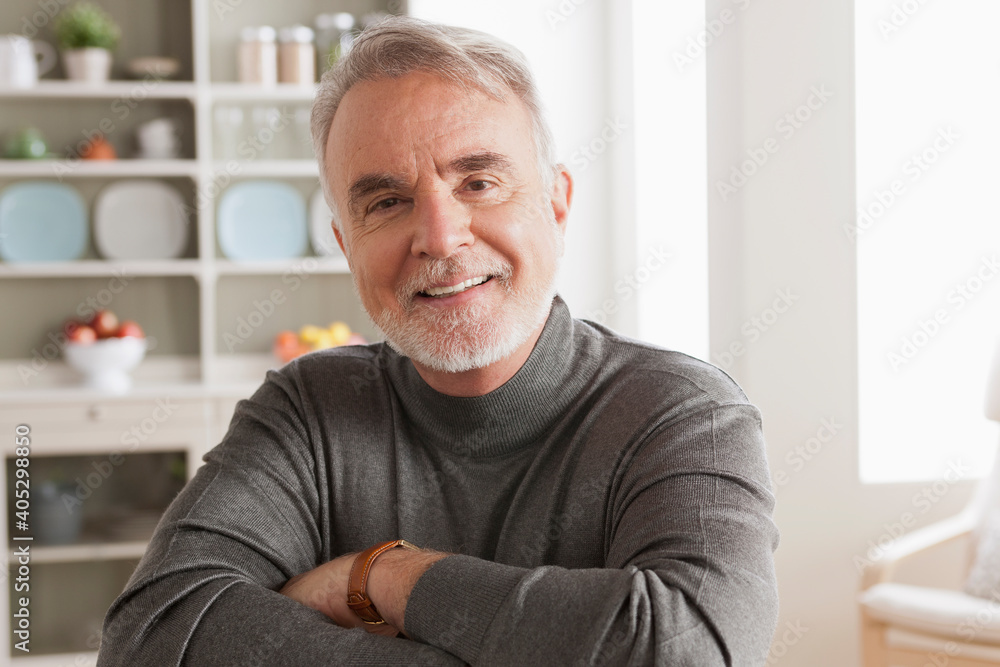 Portrait of smiling senior man Portrait of smiling senior man