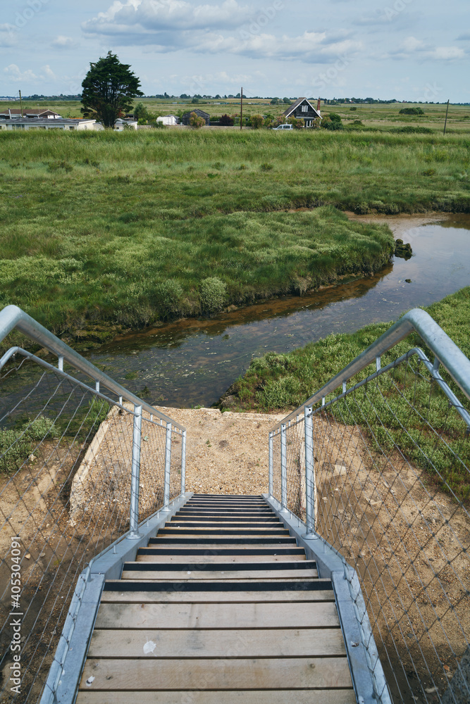 Fototapeta premium house in the grasslands 