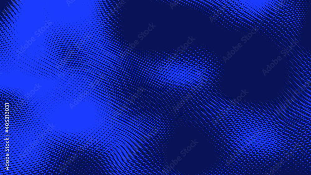 Dot blue wave light screen gradient texture background. Abstract technology big data digital background. 3d rendering. Dot blue wave light screen gradient texture background. Abstract technology big data digital background. 3d rendering.