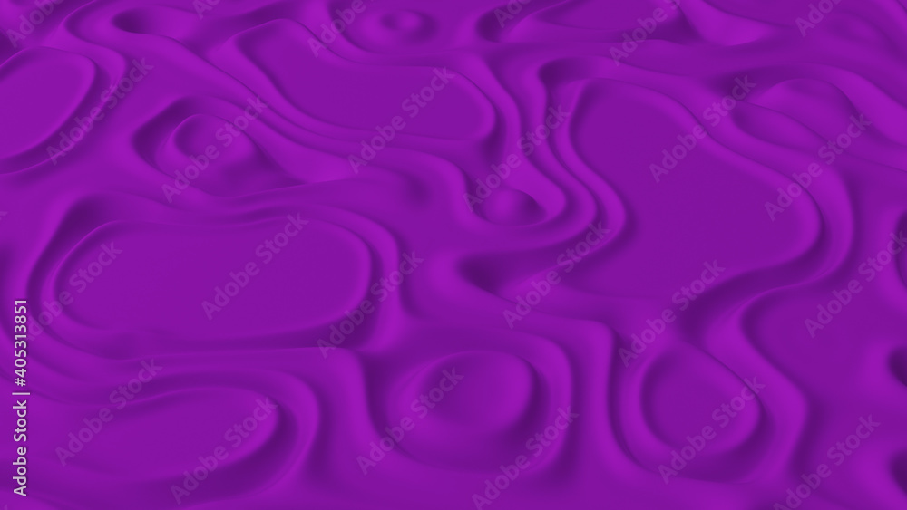 Abstract minimalistic background with purple noise wave field. Detailed displaced surface. Modern background template for documents, reports and presentations. Sci-Fi Futuristic. 3d rendering Abstract minimalistic background with purple noise wave field. Detailed displaced surface. Modern background template for documents, reports and presentations. Sci-Fi Futuristic. 3d rendering