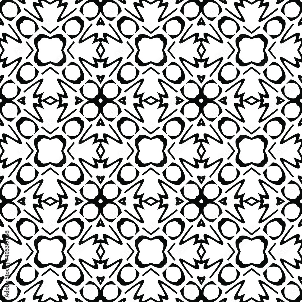 Black and white texture. Abstract seamless geometric pattern.
Black and white texture. Abstract seamless geometric pattern.