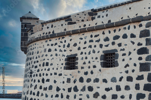 Photography of the Castillo de San José in Arrecife, Lanzarote, Canary Islands photo