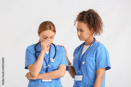 Portrait of female doctor c...