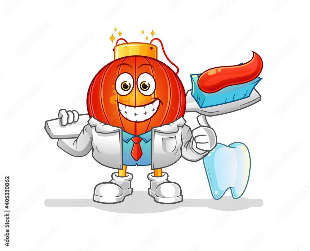 Obraz premium Chinese lantern reggae boy cartoon. cartoon mascot vector