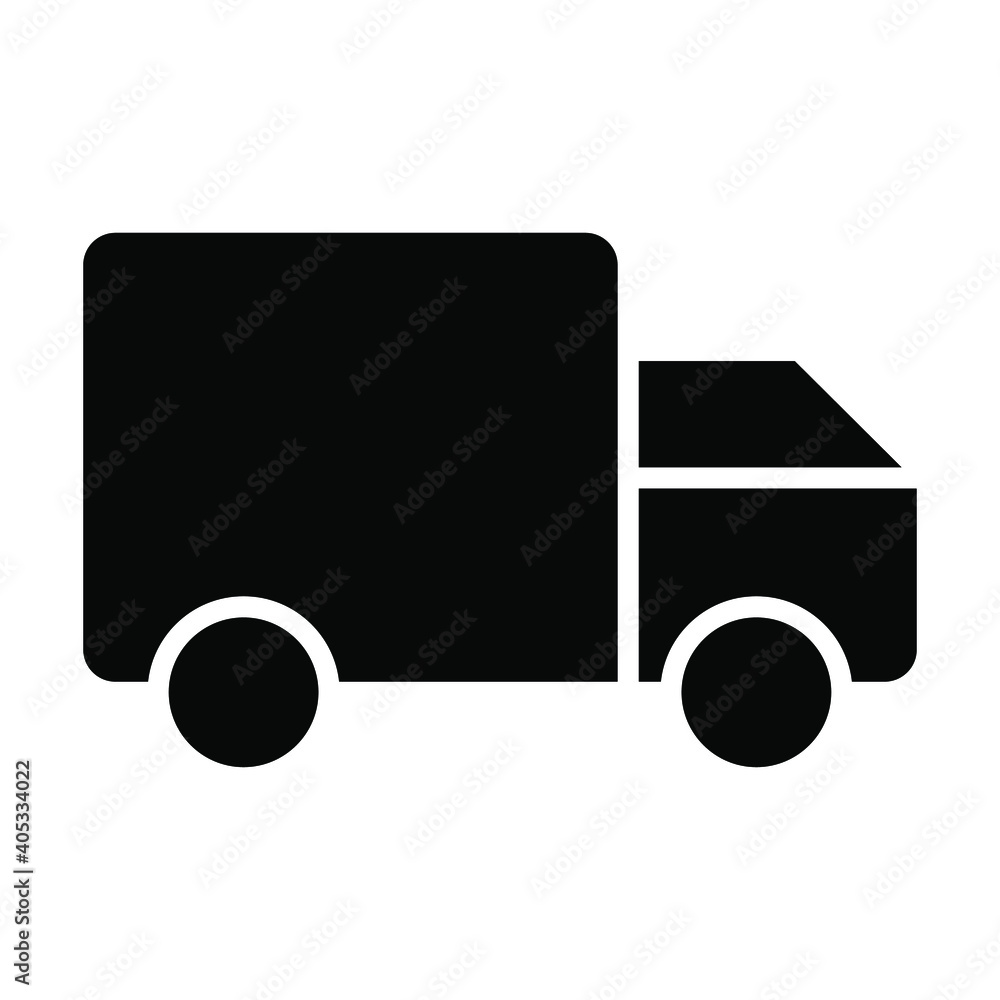 shipping truck icon, e-commerce vector shipping truck icon, e-commerce vector