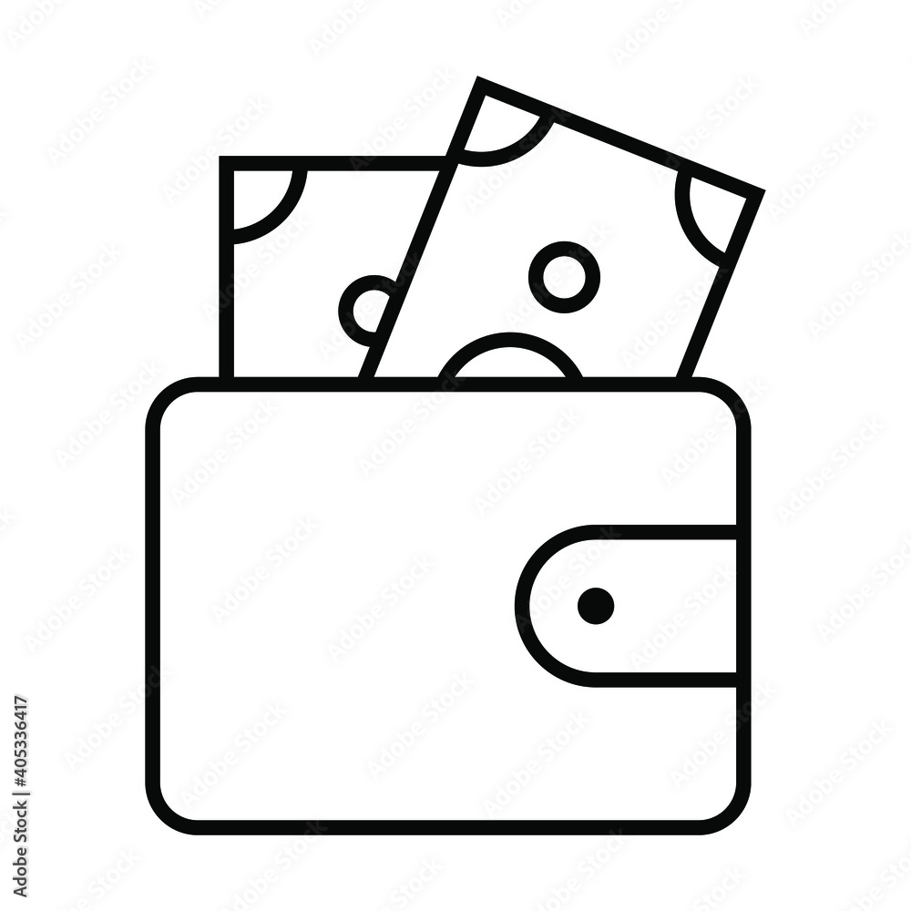 wallet icon vector wallet icon vector