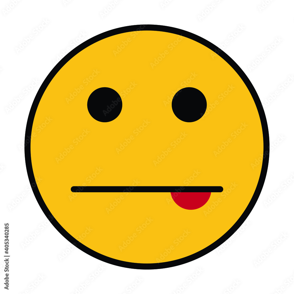 Fototapeta premium sad, happy, moody, surprised, angry, smile emoticon smiley icon vector