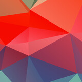 Abstract Color Polygon Background Design, Abstract Geometric Origami Style With Gradient Design EPS 10