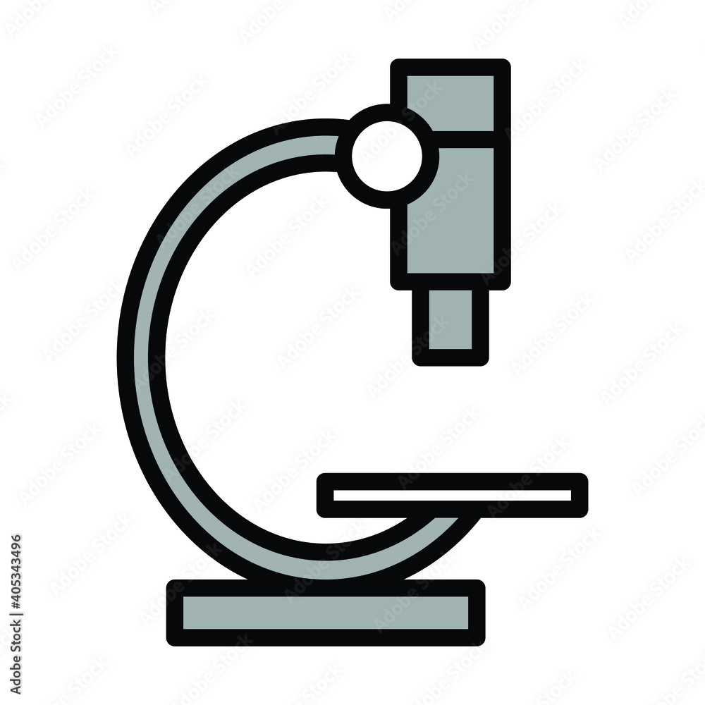 microscope icon vector microscope icon vector