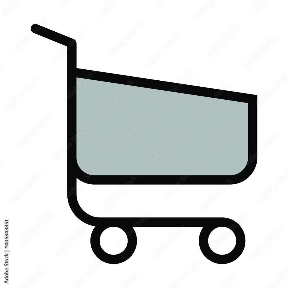 shopping cart icon vector shopping cart icon vector