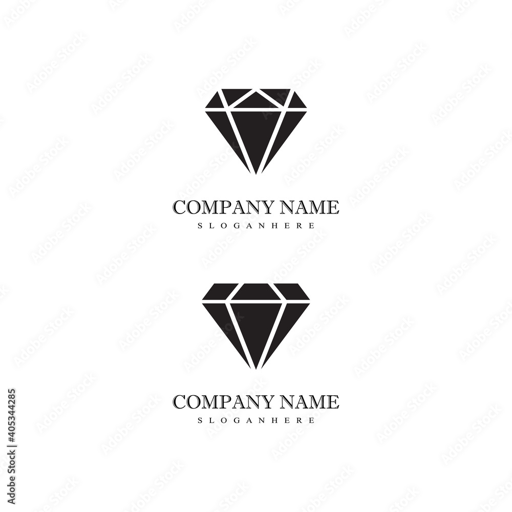 Diamond Logo Template vector symbol nature Diamond Logo Template vector symbol nature
