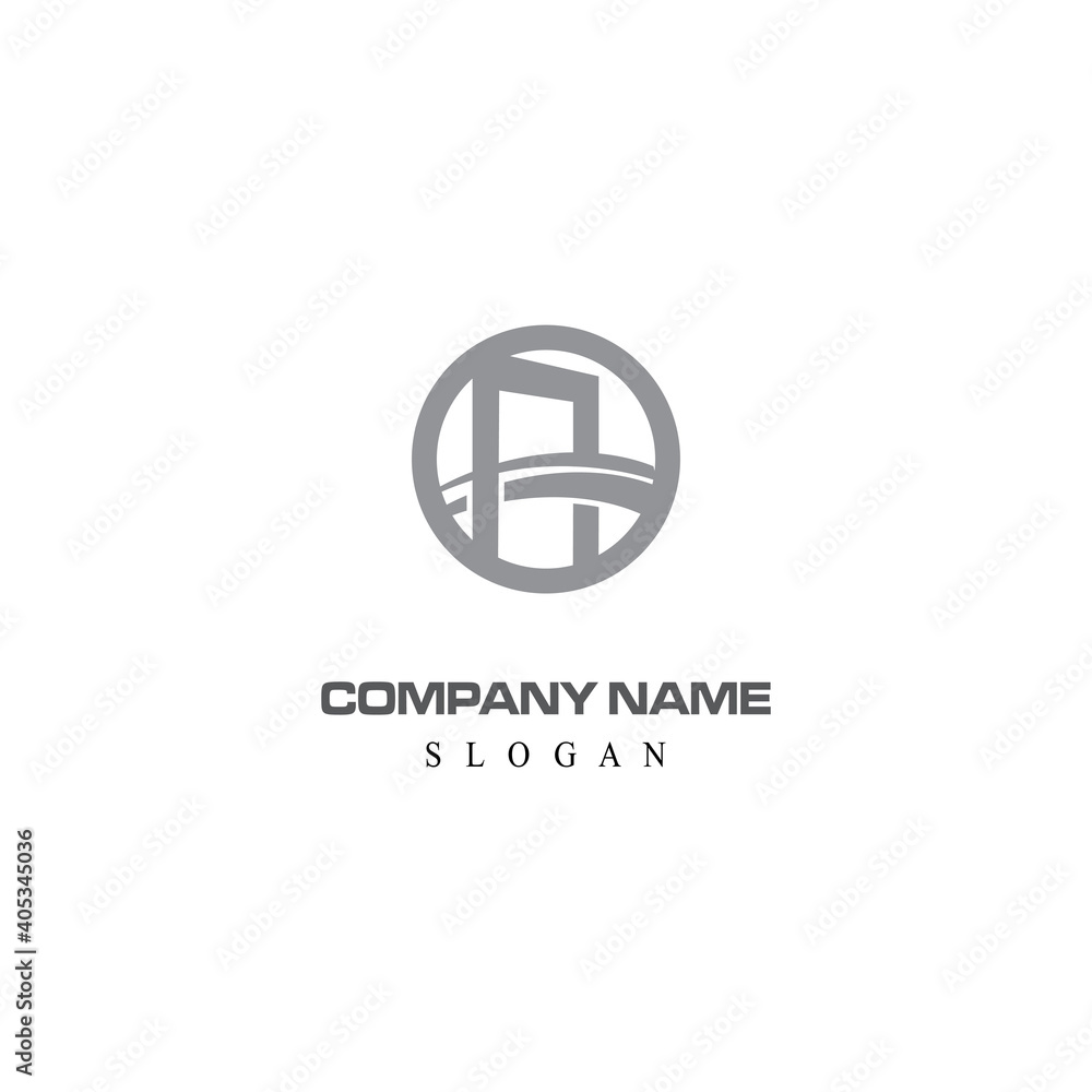 Bridge Logo Template vector icon illustration design Bridge Logo Template vector icon illustration design