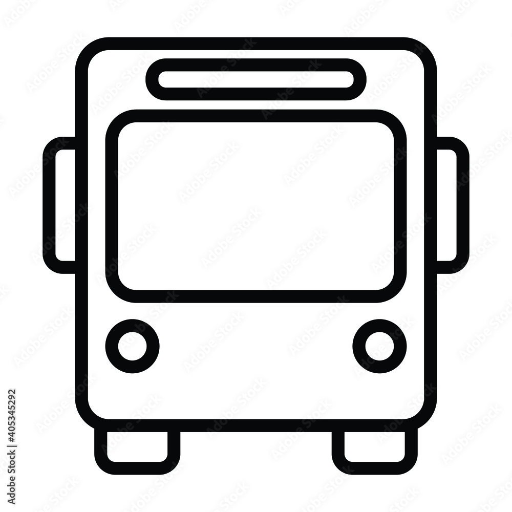 school bus icon vector school bus icon vector