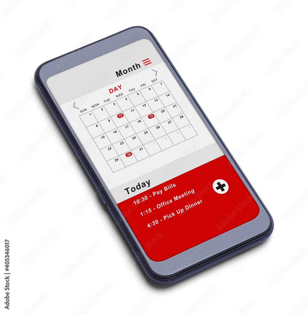 Smart Phone Calendar Smart Phone Calendar