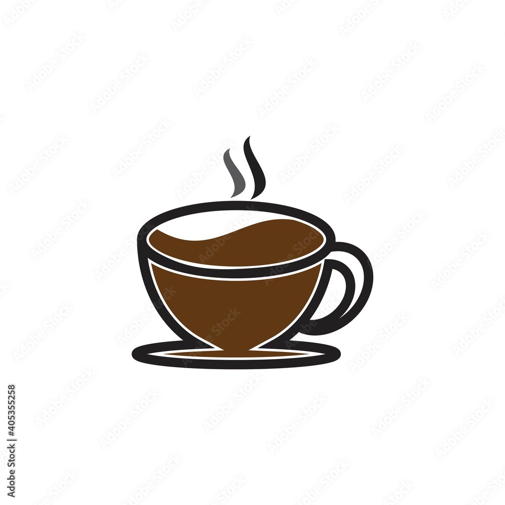coffee glass logo coffee glass logo