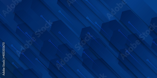 abstract blue lines technology background. abstract blue and silver are light gray with white the gradient is the surface with templates metal texture soft lines tech diagonal blue background
