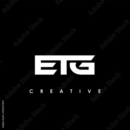 ETG Letter Initial Logo Design Template Vector Illustration