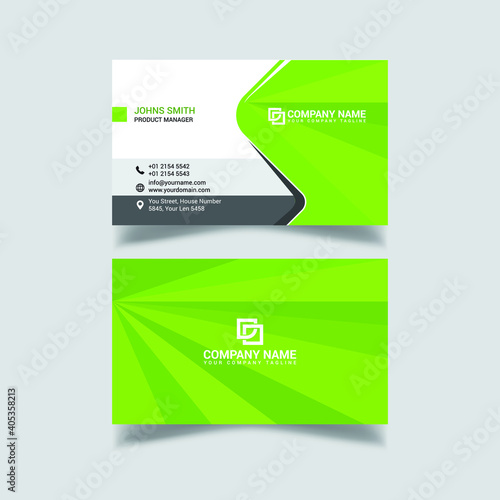 Corporate Morden Business Card Design
