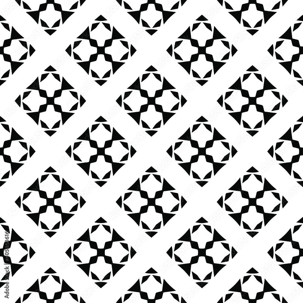 Black and white texture. Abstract seamless geometric pattern.
Black and white texture. Abstract seamless geometric pattern.