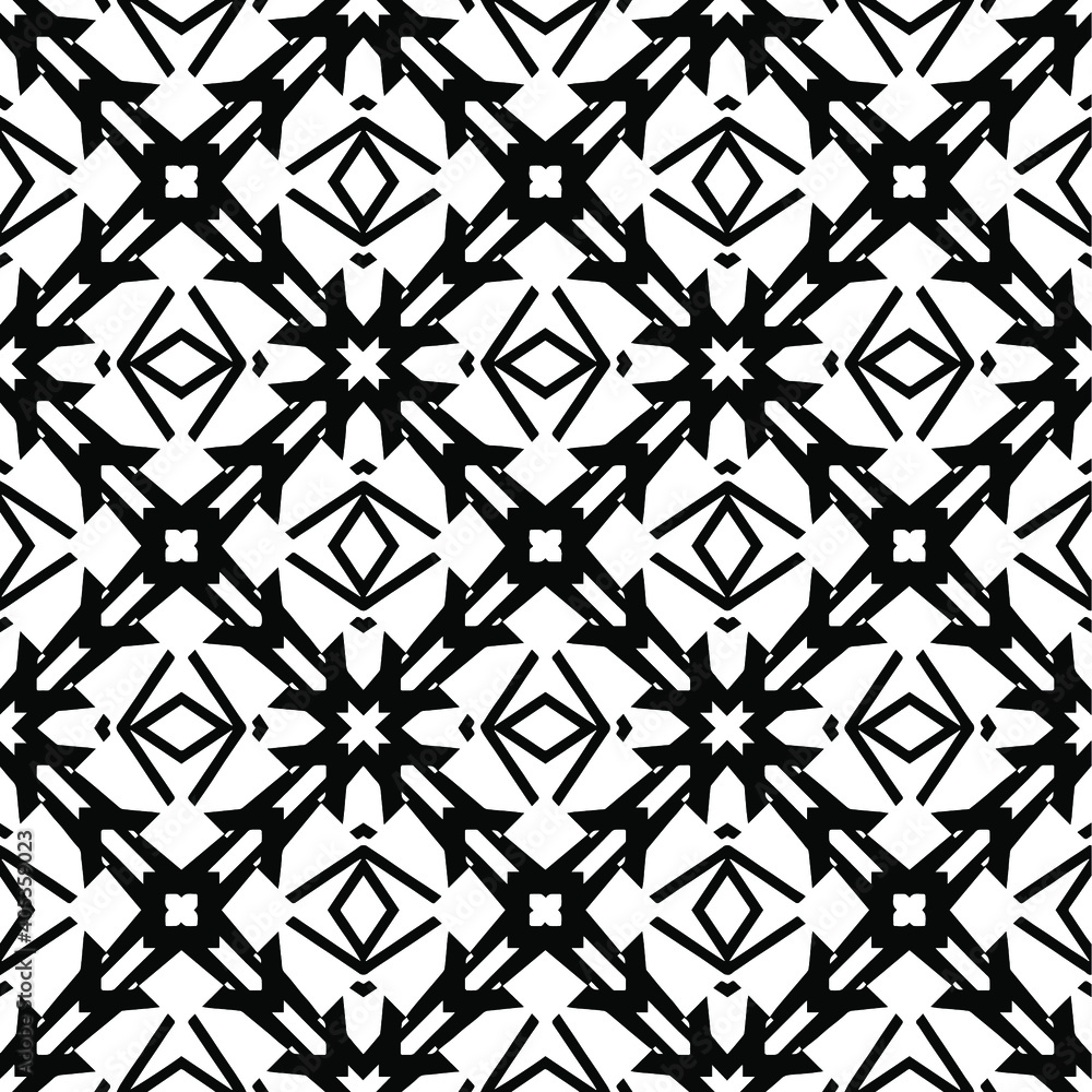 Black and white texture. Abstract seamless geometric pattern.
Black and white texture. Abstract seamless geometric pattern.