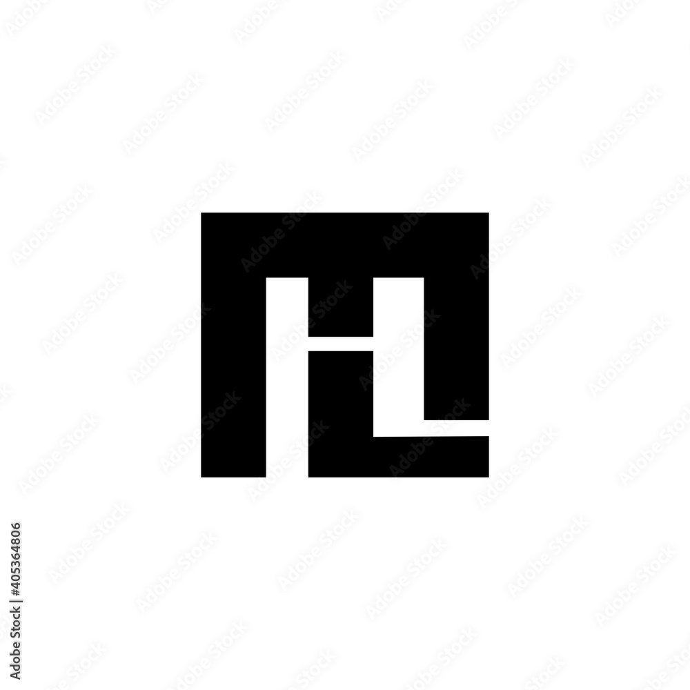Letter ML logo design template Letter ML logo design template